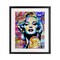 Stupell Industries Marilyn Candy Pop Style Framed Print Under Glass, design by Jess Stempel